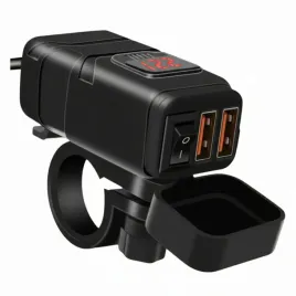 ladowarka-motocyklowa-2x-usb-qc-3-0-woltomierz