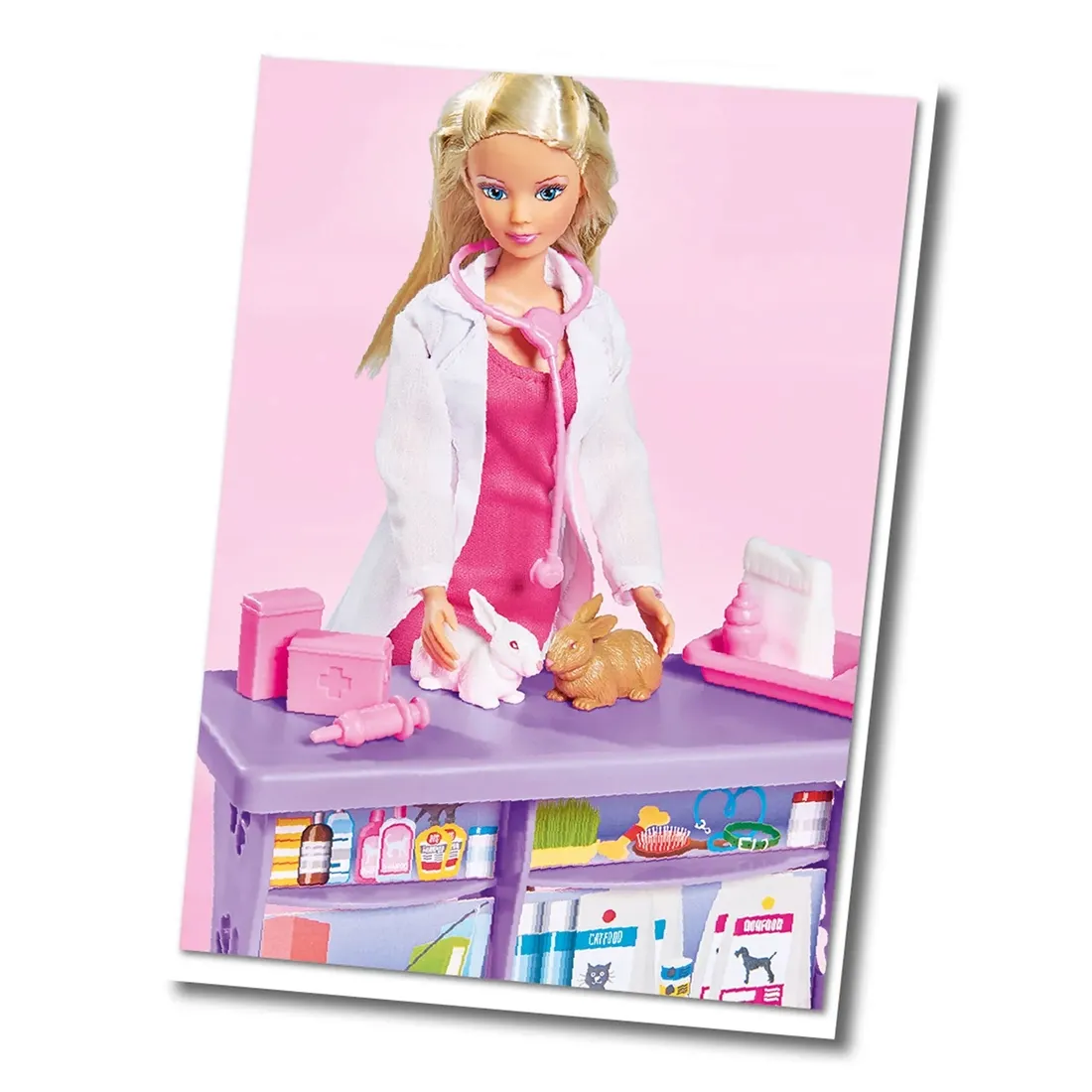 simba-lalka-steffi-weterynarz