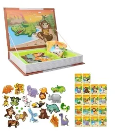 ksiazeczka-magnetyczna-puzzle-edukacyjna-montessori-zwierzeta-81el-w053