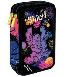 coolpack-jumper-2-disney-piornik-podwojny-z-wyposazeniem-stitch-black