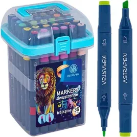 astra-markery-pisaki-trojkatne-artystyczne-dwustronne-36-kolorow-pedzelkowe