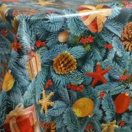cerata-swiateczna-galazki-swierkowe-prezenty-metry-140x10cm