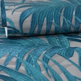 tapeta-liscie-jak-wyszywane-luksusowa-flizelina