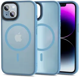 etui-case-obudowa-plecki-magsafe-do-apple-iphone-14-matowo-niebieski-szklo