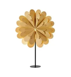 zlota-dekoracyjna-lampa-stojaca-maravilla-papierowy-abazur-czarna-podstawa