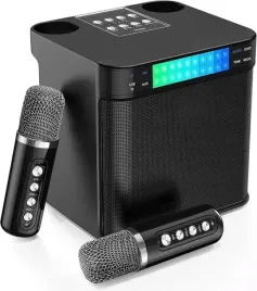 maszyna-karaoke-glosnik-z-2-bezprzewodowymi-mikrofonami-bluetooth-subufer