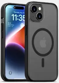 etui-do-apple-iphone-14-magsafe-matowe-czarne-obudowa-case-szklo-9h