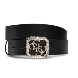 guess-pasek-z-bizuteryjna-aplikacja-czarny-s