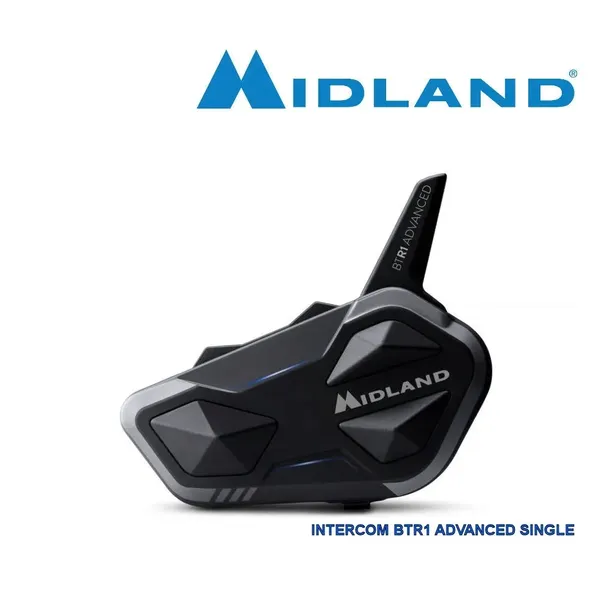 Midland BTR1 ADVANCED X SINGLE Interkom FM radio !!! Instrukcja PL !!!