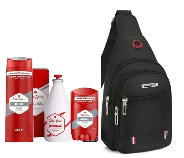 Old Spice Original 4w1 zestaw z nerką prezent MEN