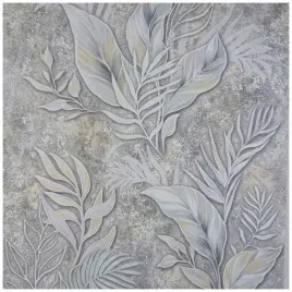 tapeta-liscie-pnace-sie-grafitowe-bezowe-z-brokatem-flizelina-do-mycia