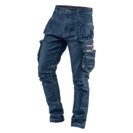 spodnie-robocze-meskie-r-m-seria-denim-stretch-mocne-granatowe-neo-81-22