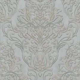 tapeta-wytworne-ornamenty-zlote-beton-szary-flizel
