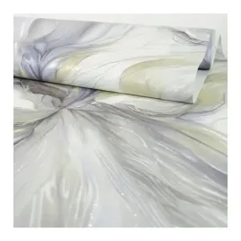 tapeta-impresja-jak-gnieciony-material-szara-biala-na-flizelinie-do-mycia