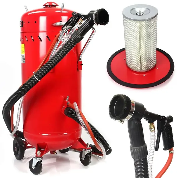 PIASKARKA SYFONOWA 105L ODKURZACZ 1200W BEZPYŁOWA