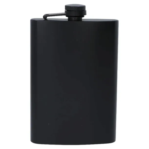 PIERSIÓWKA METALOWA CZARNA 270ml stal nierdzewna