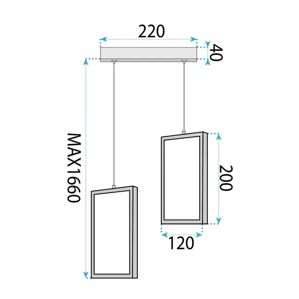 toolight-lampa-lhj085-2cp-black-rodzaj-gwintu-zintegrowane-zrodlo-led