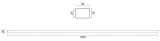 adapter-poszerzajacy-rea-chrom-rapid-195-cm-dlugosc-195-cm