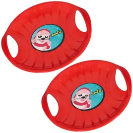 sanki-plastikowe-slizg-do-zjezdzania-po-sniegu-czerwony-60-cm-zestaw-2-szt