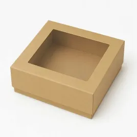 pudelko-magnetyczne-kraft-z-okienkiem-200x200x80-mm-premium-ekologiczne