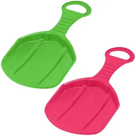 zestaw-2x-jabluszko-slizgacz-do-zjezdzania-po-sniegu-plastik-rozowe-zielone