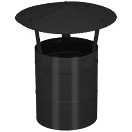 daszek-dymny-do-rury-kominowej-nierdzewny-ocynkowany-czarny-160-mm