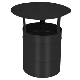 daszek-dymny-do-rury-kominowej-nierdzewny-ocynkowany-czarny-170-mm