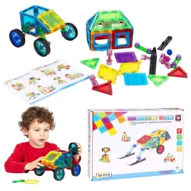 klocki-magnetyczne-konstrukcyjne-dla-dzieci-domek-autko-48-elementow-kolor