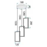toolight-lampa-lhj087-3cp-black-material-dominujacy-tworzywo-sztuczne