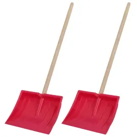 zestaw-2x-lopata-do-sniegu-dla-dzieci-zgarniacz-z-drewnianym-trzonem-rozowa