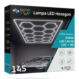 lampa-led-hexagon-sufitowa-panel-oswietlenie-do-garaz-warsztat-483x243-cm