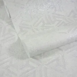 tapeta-geometria-elegancka-srebrna-brokat-flizel