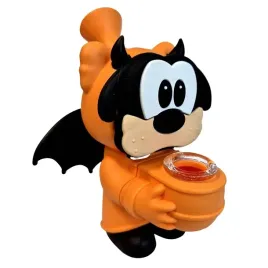 bongo-wodne-fajka-silikon-stworek-orange-14cm