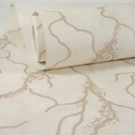 tapeta-bezowa-zylki-zlote-brokat-flizelina-tania