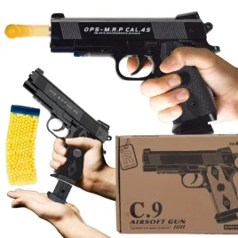 pistolet-metalowy-na-kulki-zesatw-800-kulek-tarcza-karabin-replika-asg