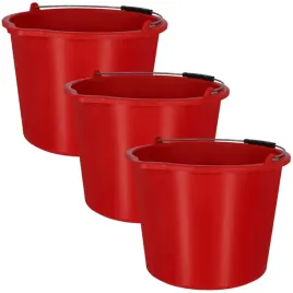 wiadro-budowlane-gospodarcze-12l-czerwone-z-dziobkiem-lejkiem-3-szt-solidne