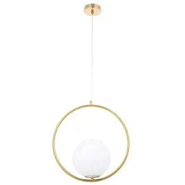 lampa-sufitowa-wiszaca-glamour-ring-zlota-bialy-klosz-toolight-g109-1w