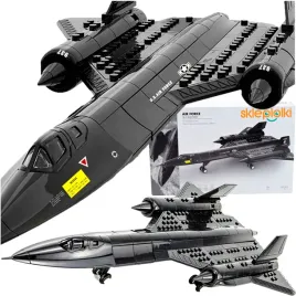klocki-konstrukcyjne-dla-dzieci-wojskowy-samolot-blackbird-model-zestaw-174