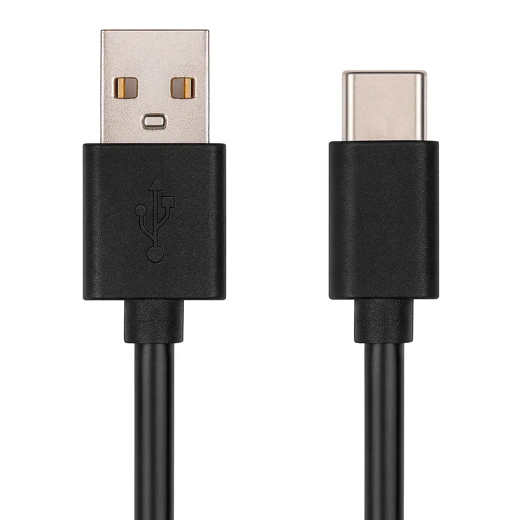 kabel-usb-typ-a-usb-typ-c-1-m-czarny-10w-stan-nowy