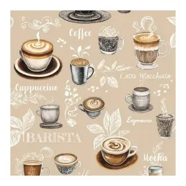 tapeta-kawa-filizanki-barista-bezowe-tlo-na-flizelinie-zmywalna