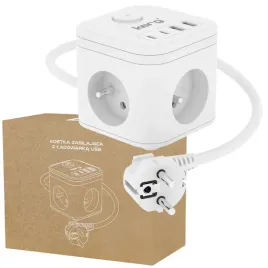 kostka-listwa-zasilajaca-rozdzielacz-zlodziejka-3-gniazdowa-usb-kerg-15m