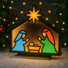 dekoracja-boze-narodzenie-stajenka-swiateczna-lampki-zewnetrzne-3d-led