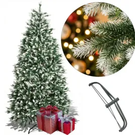 sztuczna-choinka-zielona-napruszana-220-cm-full-pe-07-100percent-silikonowa-szron