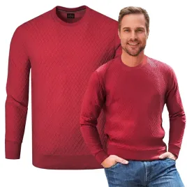 elegancki-sweter-meski-klasyczny-czerwony-bawelniany-m-pako-jeans