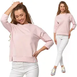 bluza-dresowa-damska-z-rekawem-3-4-modna-stylowa-luzny-fason-moraj-3xl