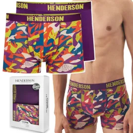 henderson-42621-spin-bokserki-meskie-dlugie-bawelniane-2-pak-l