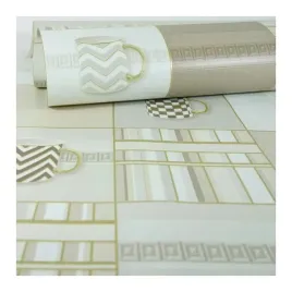 tapeta-do-kuchni-bezowa-filizanki-kafelki-zlota-fuga-winylowa-zmywalna