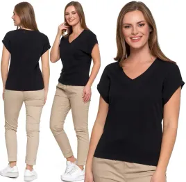 moraj-t-shirt-koszulka-damska-luzna-100percent-bawelna-l