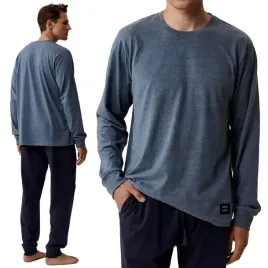 atlantic-nmp-387-pizama-meska-dresowa-100percent-bawelna-bluza-spodnie-l
