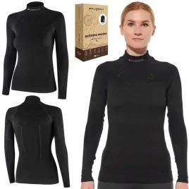 brubeck-bluza-damska-termoaktywna-welniana-bluzka-extreme-merino-m